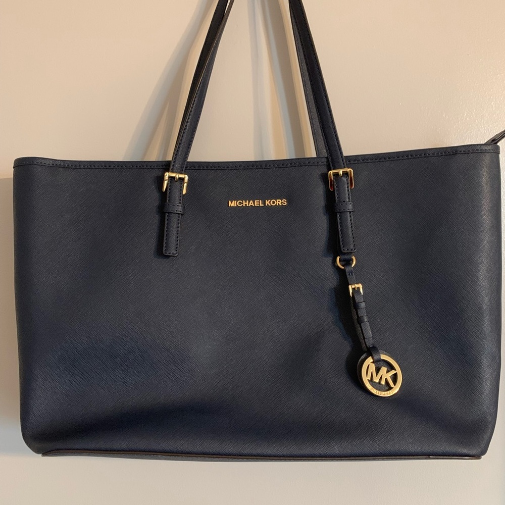 Michael Kors Navy blue bag